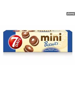 7Days Mini Biscuits Vanilla 100gr/P8